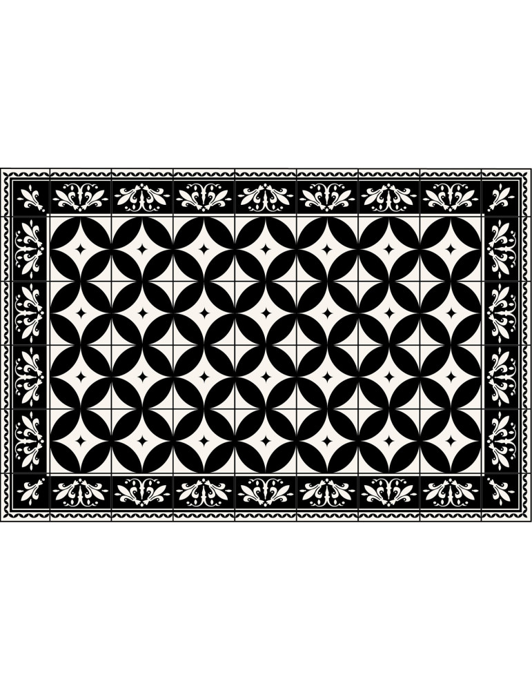 Vinylteppich - 80x120 cm - Ko³a kafelki