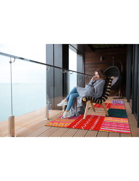 Vinylteppich - 80x120 cm - Turecki patchwork