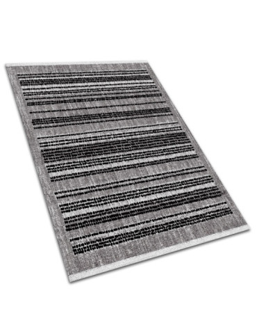 Vinylteppich - 60x90 cm - Czarne paski