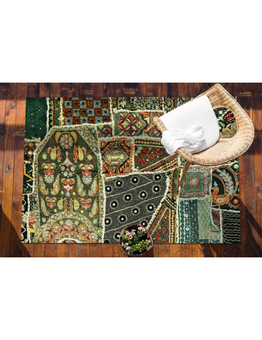 Vinylteppich - 60x90 cm - Turecki patchwork