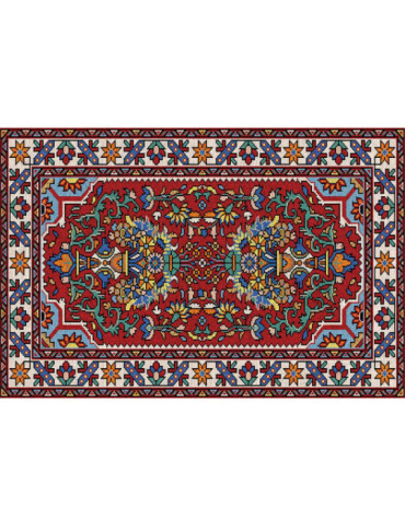 Vinylteppich - 60x90 cm - Retro perski styl 2