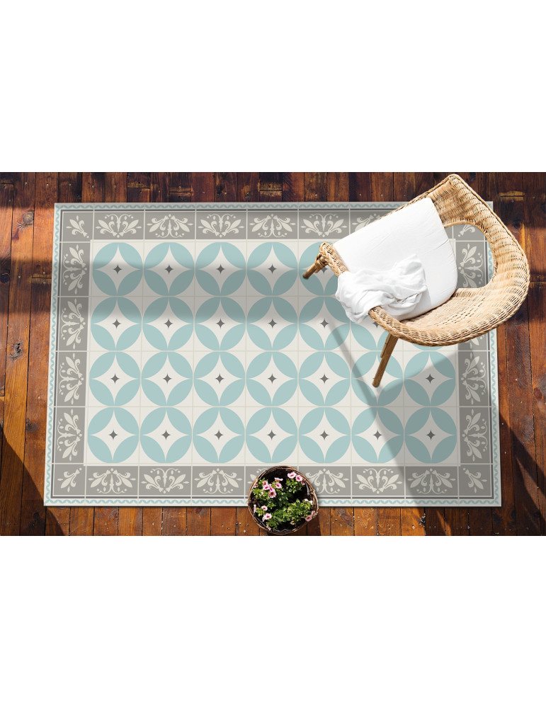 Vinylteppich - 60x90 cm - Kafelki ko³a