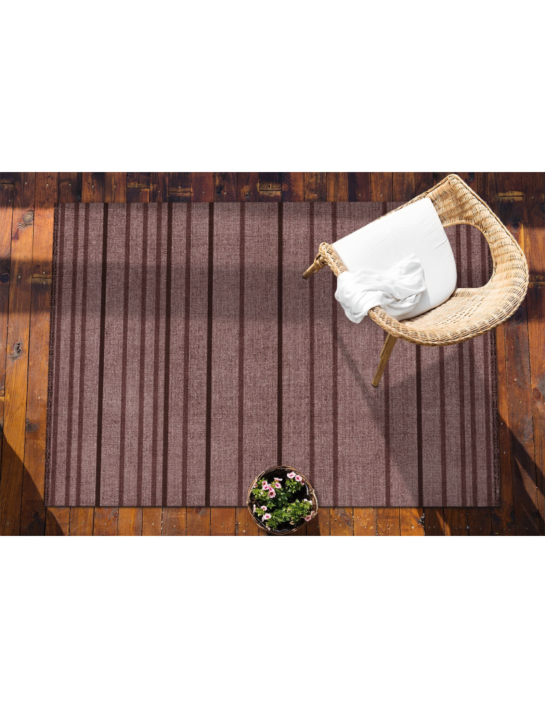 Vinylteppich - 60x90 cm - Br¹zowe pasy