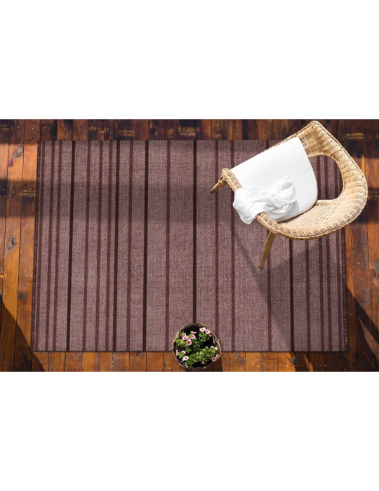 Vinylteppich - 60x90 cm - Br¹zowe pasy