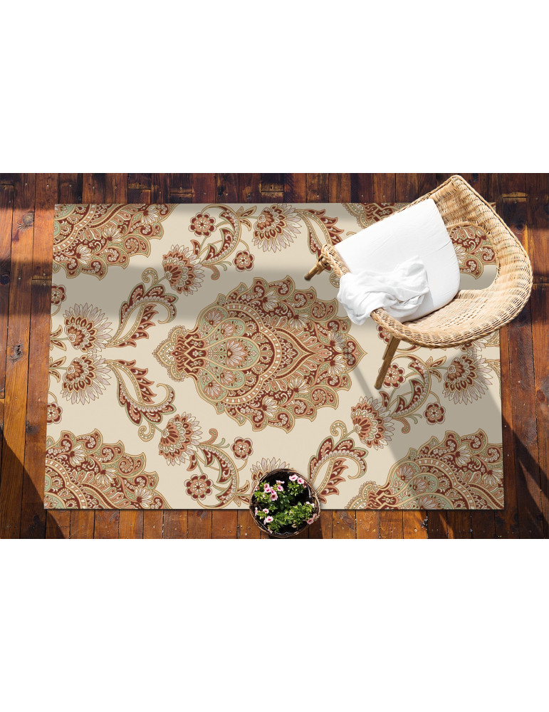 Vinylteppich - 60x90 cm - Wzór Paisley