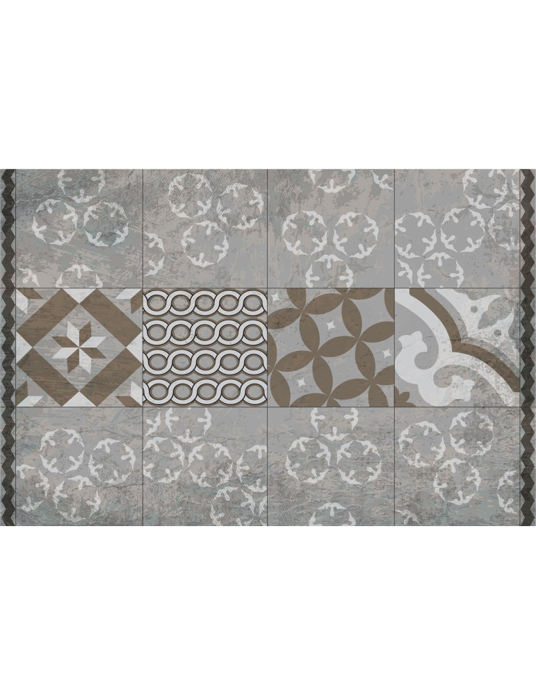 Vinylteppich - 60x90 cm - Ozdobne p³ytki