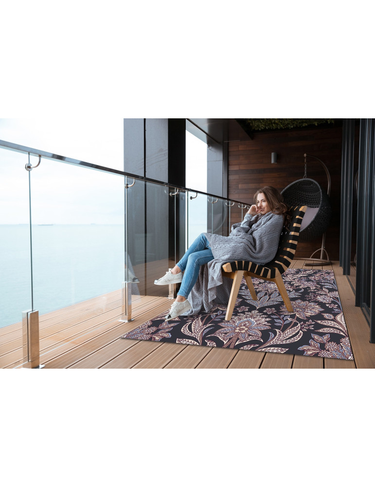 Vinylteppich - 60x90 cm - Nadruk Paisley