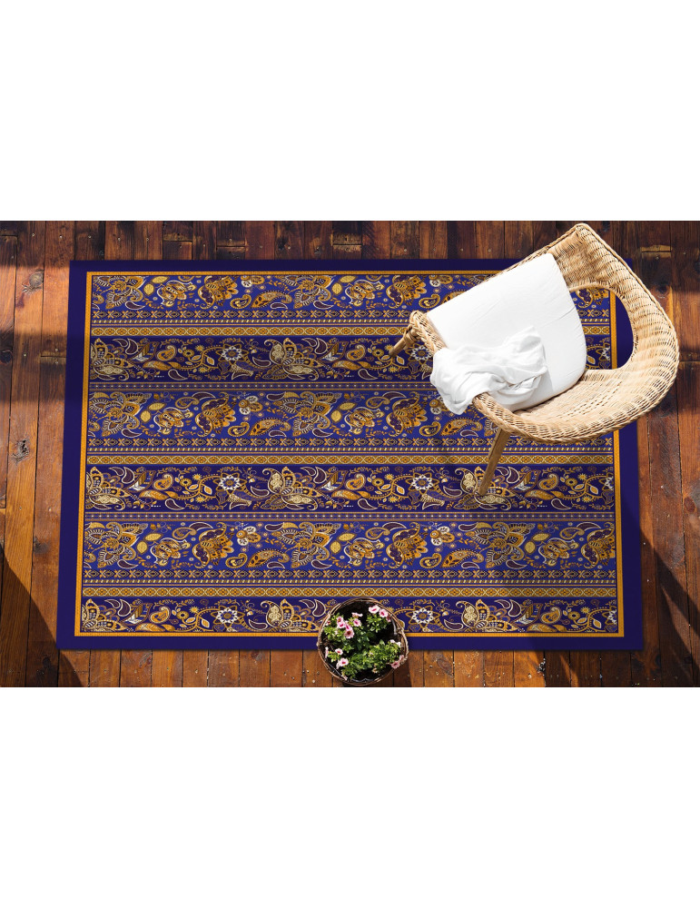 Vinylteppich - 140x210 cm - Vintage wzór Paisley