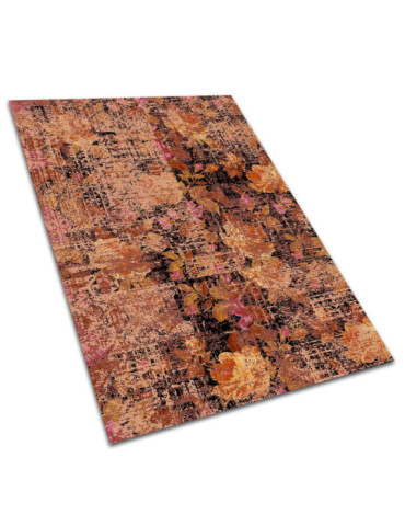 Vinylteppich - 60x90 cm - Vintage kwiaty