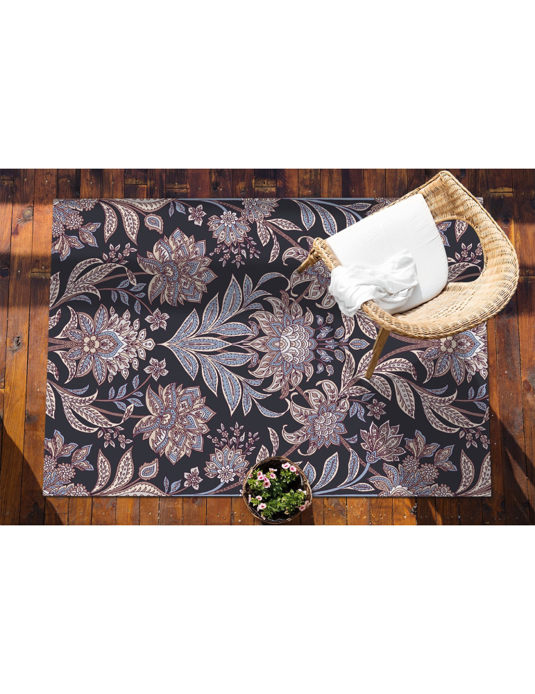 Vinylteppich - 60x90 cm - Nadruk Paisley