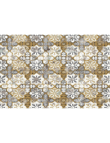 Vinylteppich - 60x90 cm - Kwiatowa abstrakcja 2