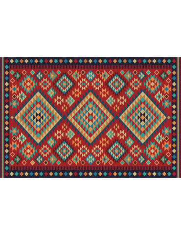 Vinylteppich - 120x180 cm - Trójk¹ty retro 2