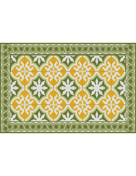 Vinylteppich - 60x90 cm - Klasyczne kafle
