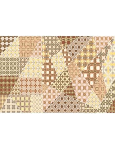 Vinylteppich - 120x180 cm - Antyczny patchwork 2
